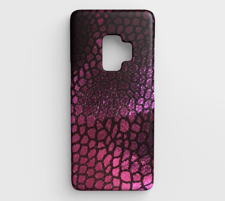 Purple Scales Galaxy S9 Phone Case