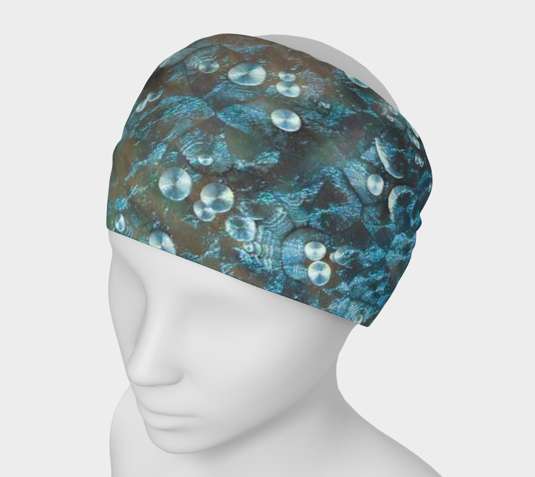 Aqua Bubbles Headband